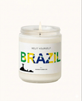 BRAZIL | Pistachio, Heliotrope & Caramel | 8oz Scented Soy Candle