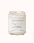 Bloomwood | Bergamot & Sandalwood | 8oz Scented Soy Candle - Relit Yourself Candle & Co