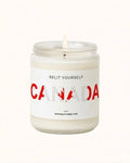 CANADA | Buttercream, Maple Fudge & Vanilla | 8oz Scented Soy Candle - Relit Yourself Candle & Co