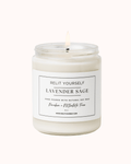 Lavender Sage | Lavender, Sage & Fern | 8oz Scented Soy Candle - Relit Yourself Candle & Co