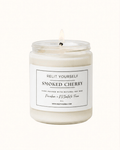 Smoked Cherry | Cherry, Black Vanilla & Sandalwood | 8oz Scented Soy Candle - Relit Yourself Candle & Co