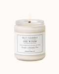 The Wood | Sandalwood, Amber & Spices | 8oz Scented Soy Candle - Relit Yourself Candle & Co